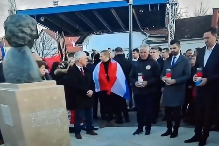 izaslanstvo općine posušje na otkrivanju spomenika kati šoljić