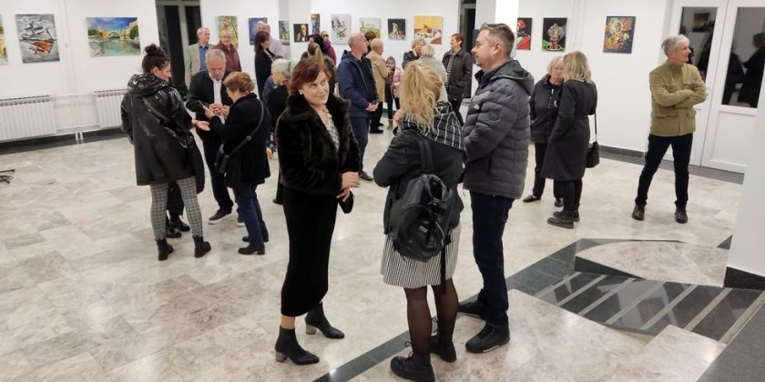 Centar za kulturu Mostar: Otvorena prva samostalna izložba Milana Popovića