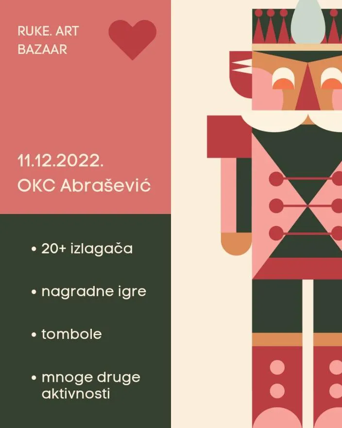 Matea Antunović: Budite i vi dio posebne blagdanske priče u Mostaru, posjetite ''RUKE Art Bazaar''