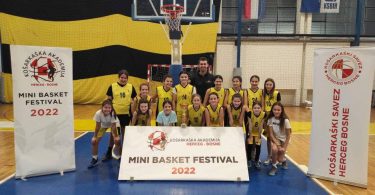 ŽKK Posušje prvo mjesto na Božićnom mini basket turniru