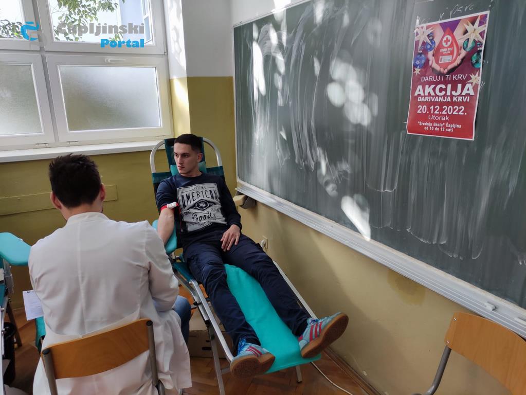 FOTO | Dobar odaziv na posljednju akciju darivanja krvi u Čapljini
