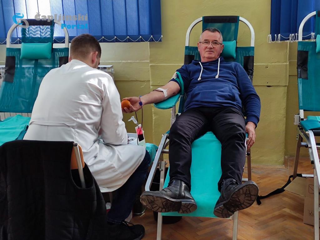 FOTO | Dobar odaziv na posljednju akciju darivanja krvi u Čapljini