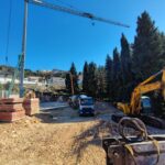 foto| napreduju radovi na novoj zgradi općine neum