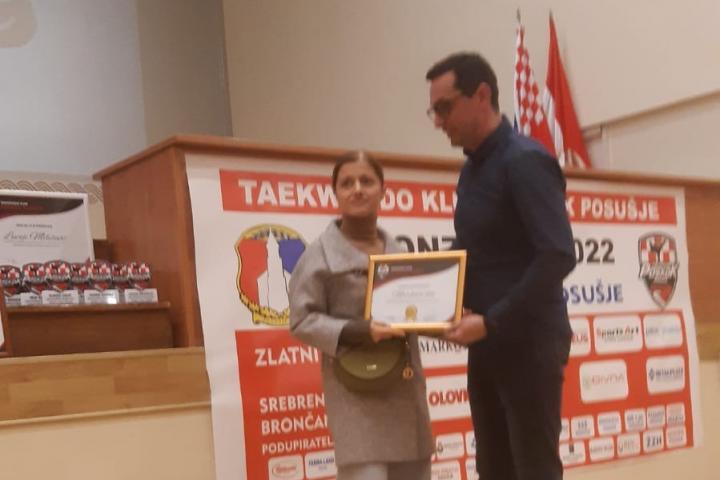 Proglašeni najbolji u TKD klubu „Poskok“: Lucija Miličević najbolja sportašica kluba