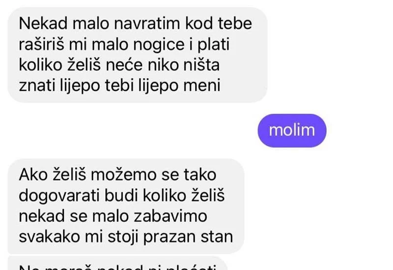 U Mostaru tražio od studentice seks za manju cijenu iznajmljivanja stana: “Nekad malo navratim kod tebe, raširiš mi malo nogice…” | HIP.ba