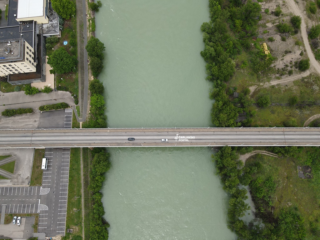 foto | pogledajte vodostaj neretve u čapljini na snimkama iz zraka