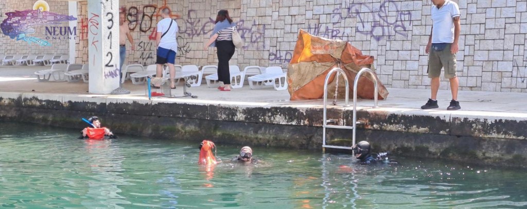 FOTO | Održana hvalevrijedna eko akcija čišćenja neumskog podmorja