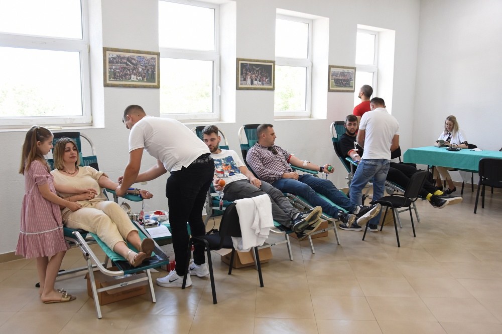 u donjim hamzićima održana akcija dobrovoljnog darivanja krvi