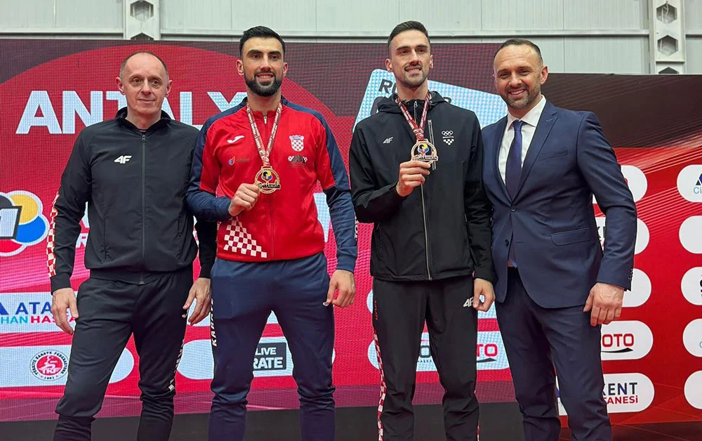 Svjetska karate liga: Anđelo Kvesić osvojio zlato, a brat Ivan broncu