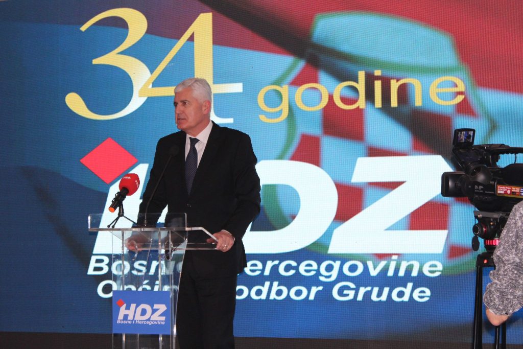Obilježena 34. godišnjica utemeljenja HDZ BiH u Grudama