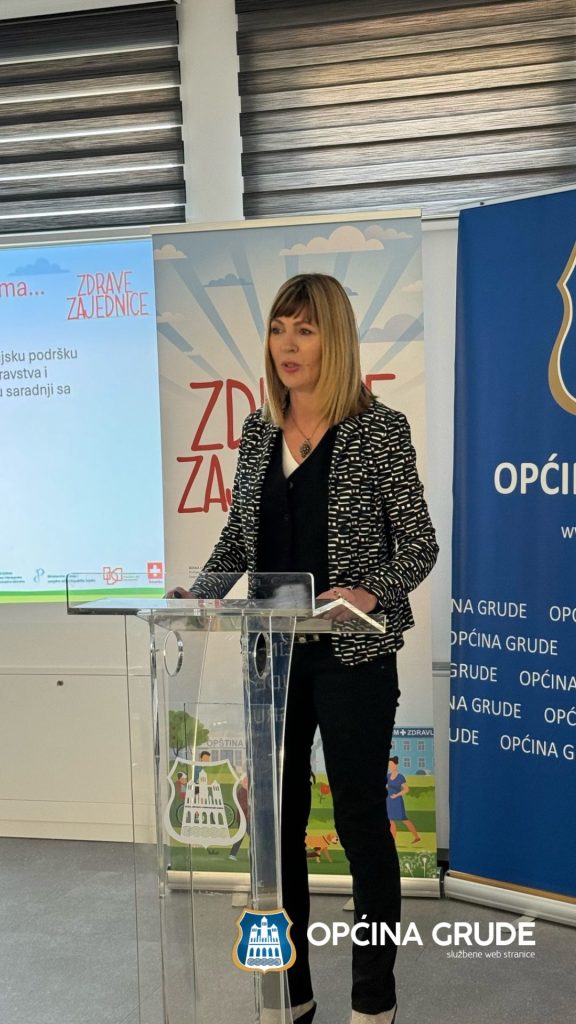 U Grudama predstavljen program “Zdrave zajednice u BiH”