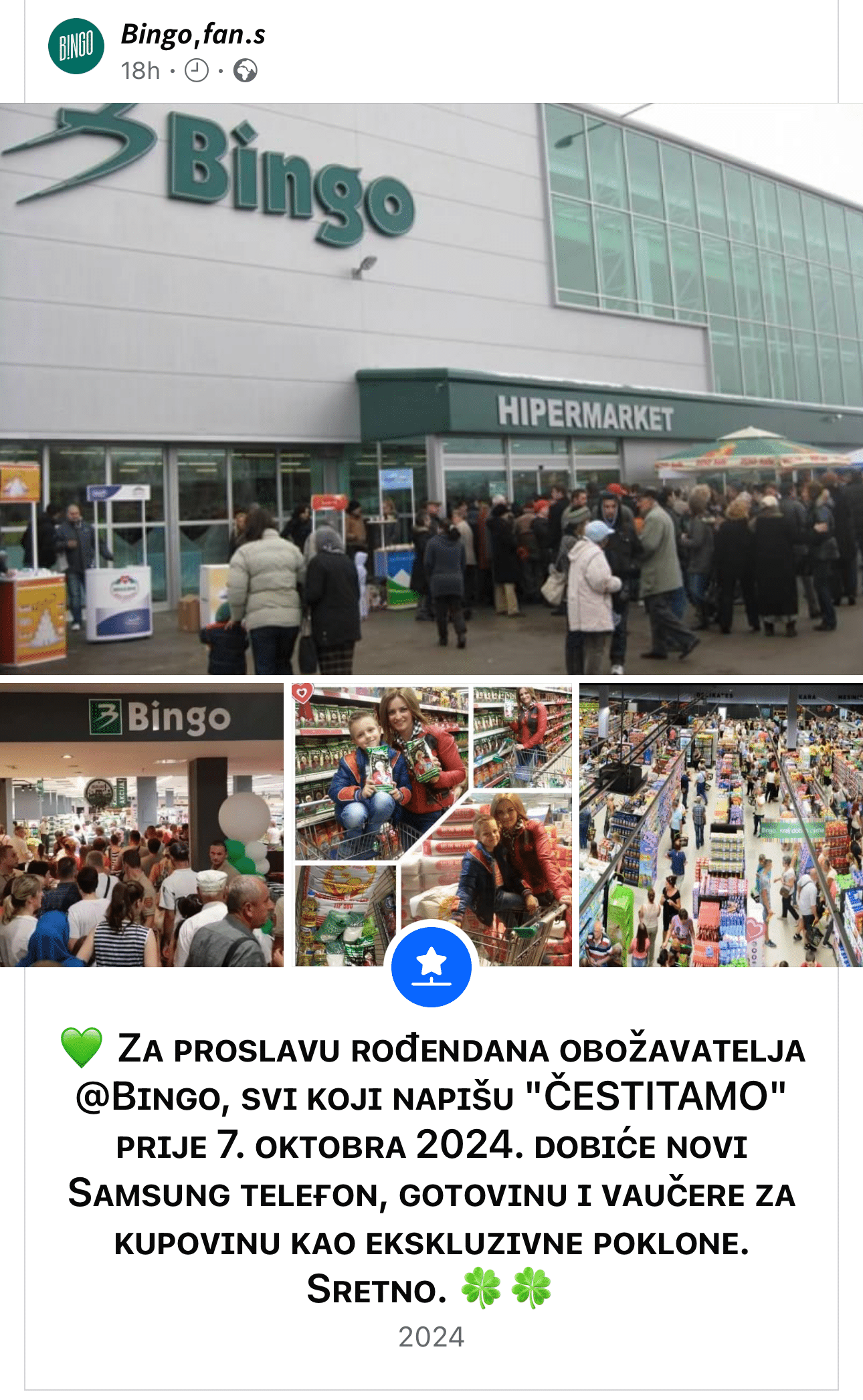 Raste broj lažnih Bingo nagradnih igara na društvenim mrežama, građani pozvani na oprez!