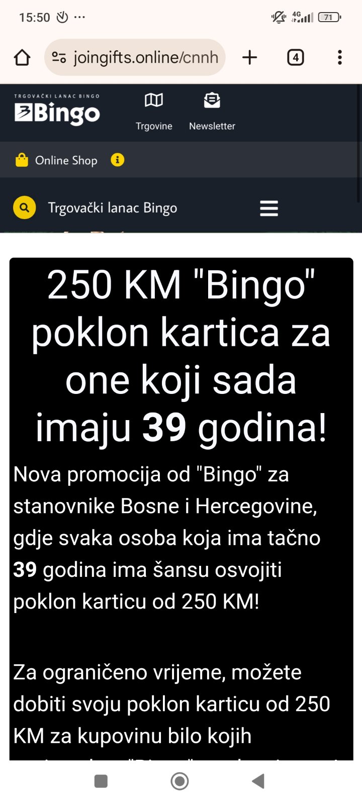 Raste broj lažnih Bingo nagradnih igara na društvenim mrežama, građani pozvani na oprez!